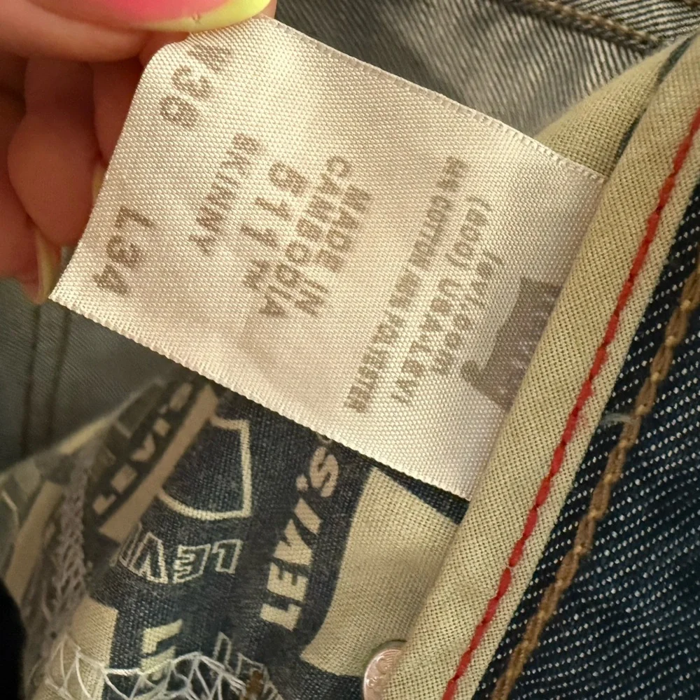 Levi's Relaxed Fit Denim Jeans - Classic Blue